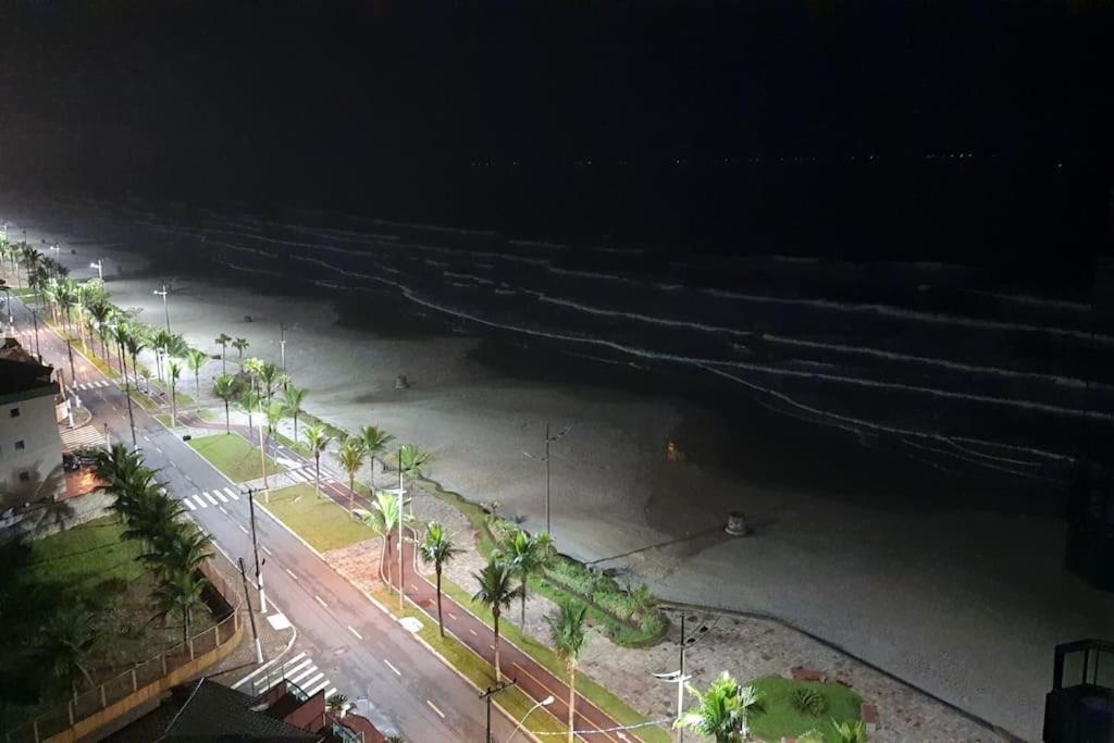 Apartamento Frente Para O Mar 6 Pessoas Com Estacionamento Praia Grande  Exteriör bild